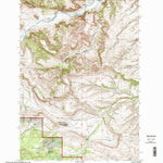 United States Geological Survey Beehive, MT (1996, 24000-Scale) digital map