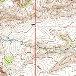 United States Geological Survey Beehive, MT (1996, 24000-Scale) digital map