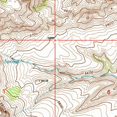 United States Geological Survey Beehive, MT (1996, 24000-Scale) digital map