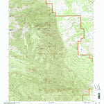 United States Geological Survey Beehive Peak, UT (2001, 24000-Scale) digital map