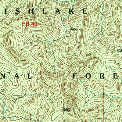 United States Geological Survey Beehive Peak, UT (2001, 24000-Scale) digital map