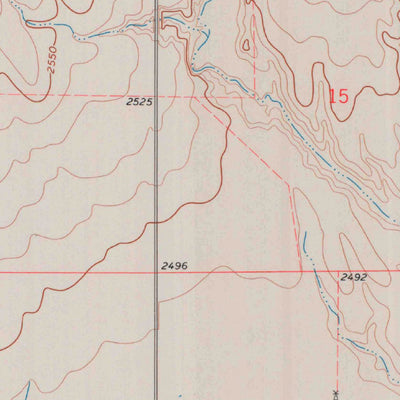 United States Geological Survey Beeler SW, KS (1974, 24000-Scale) digital map
