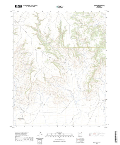 United States Geological Survey Beenham SW, NM (2023, 24000-Scale) digital map