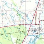 United States Geological Survey Beeville, TX (1956, 250000-Scale) digital map