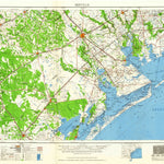 United States Geological Survey Beeville, TX (1960, 250000-Scale) digital map