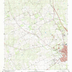United States Geological Survey Beeville West, TX (1979, 24000-Scale) digital map