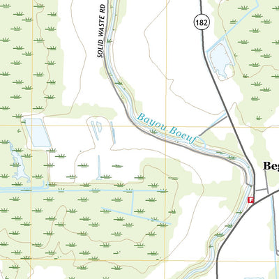 United States Geological Survey Beggs, LA (2020, 24000-Scale) digital map