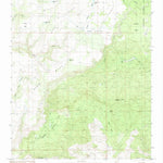 United States Geological Survey Behm Mesa, AZ (1986, 24000-Scale) digital map