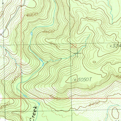 United States Geological Survey Behm Mesa, AZ (1986, 24000-Scale) digital map
