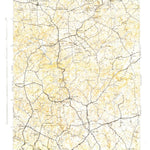 United States Geological Survey Belair, MD-PA (1942, 62500-Scale) digital map