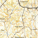 United States Geological Survey Belair, MD-PA (1942, 62500-Scale) digital map