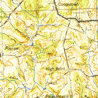 United States Geological Survey Belair, MD-PA (1945, 62500-Scale) digital map