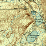 United States Geological Survey Belchertown, MA (1942, 31680-Scale) digital map