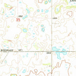United States Geological Survey Belcourt, ND (1968, 24000-Scale) digital map