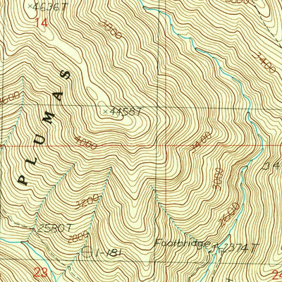 United States Geological Survey Belden, CA (1991, 24000-Scale) digital map