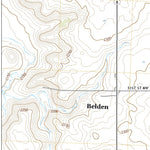 United States Geological Survey Belden, ND (2020, 24000-Scale) digital map