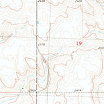 United States Geological Survey Belden SW, ND (1981, 24000-Scale) digital map