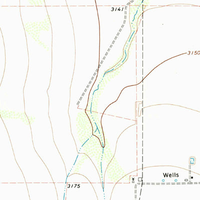 United States Geological Survey Belding, TX (1970, 24000-Scale) digital map