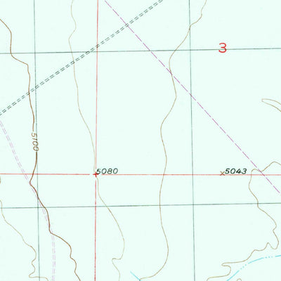 United States Geological Survey Belen NW, NM (1952, 24000-Scale) digital map