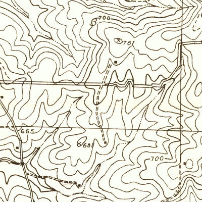 United States Geological Survey Belews Creek, MO (1930, 24000-Scale) digital map