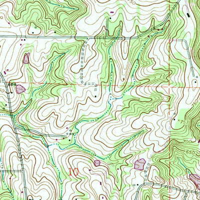 United States Geological Survey Belews Creek, MO (1954, 24000-Scale) digital map