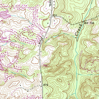 United States Geological Survey Belews Creek, NC (1969, 24000-Scale) digital map