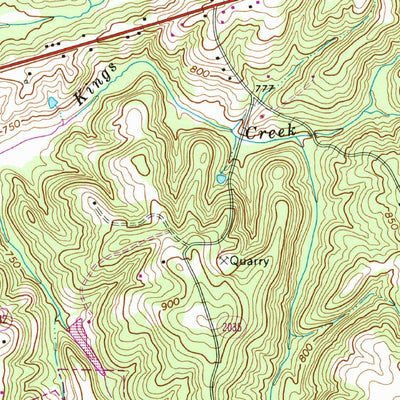 United States Geological Survey Belews Creek, NC (1969, 24000-Scale) digital map