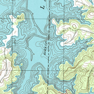 United States Geological Survey Belews Lake, NC (2000, 24000-Scale) digital map