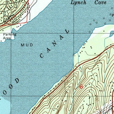 United States Geological Survey Belfair, WA (1999, 24000-Scale) digital map