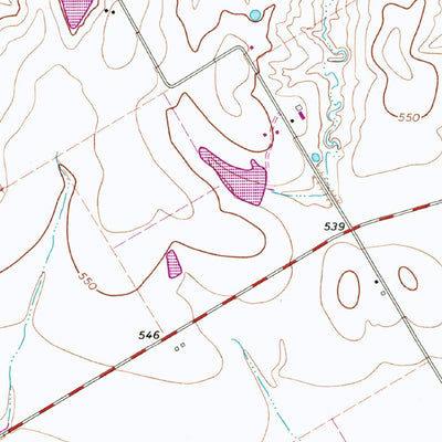 United States Geological Survey Belfalls, TX (1963, 24000-Scale) digital map