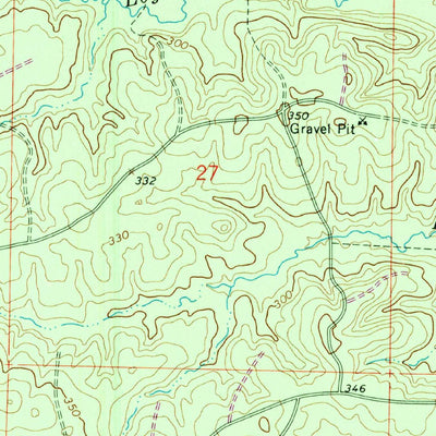 United States Geological Survey Belfast, AR (1964, 24000-Scale) digital map