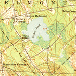 United States Geological Survey Belfast, ME (1941, 62500-Scale) digital map