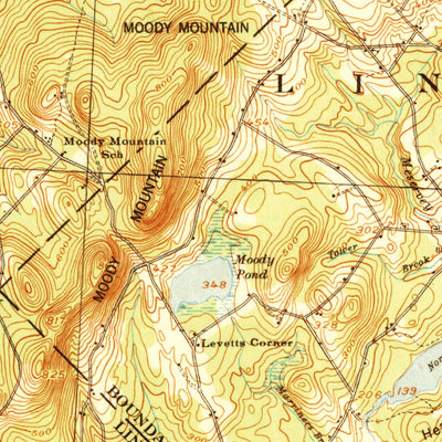 United States Geological Survey Belfast, ME (1941, 62500-Scale) digital map