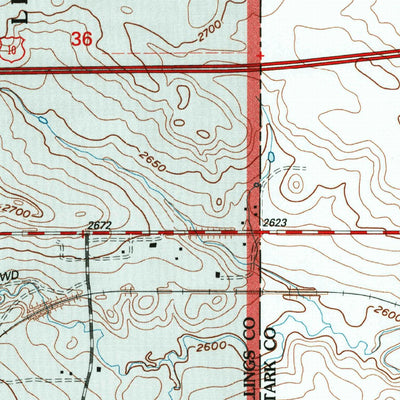 United States Geological Survey Belfield, ND (1997, 24000-Scale) digital map