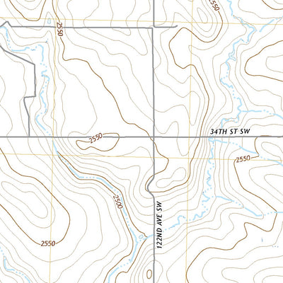 United States Geological Survey Belfield NE, ND (2020, 24000-Scale) digital map