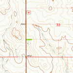 United States Geological Survey Belfield SW, ND (1962, 24000-Scale) digital map