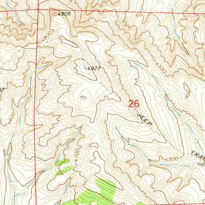 United States Geological Survey Belfry, MT (1969, 24000-Scale) digital map