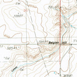 United States Geological Survey Belgian Hill, MT (1985, 24000-Scale) digital map
