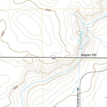United States Geological Survey Belgian Hill, MT (2020, 24000-Scale) digital map