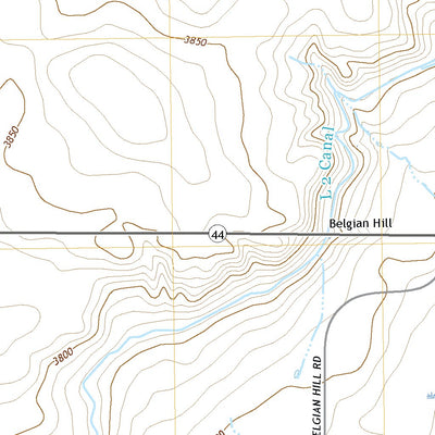United States Geological Survey Belgian Hill, MT (2020, 24000-Scale) digital map