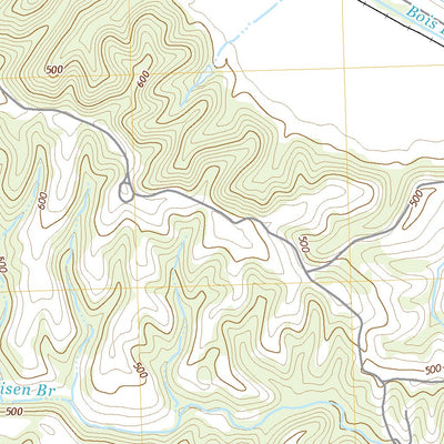 United States Geological Survey Belgique, MO (2021, 24000-Scale) digital map