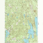 United States Geological Survey Belgrade Lakes, ME (1982, 24000-Scale) digital map