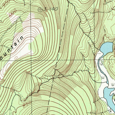 United States Geological Survey Belgrade Lakes, ME (1982, 24000-Scale) digital map
