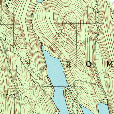 United States Geological Survey Belgrade Lakes, ME (1982, 24000-Scale) digital map