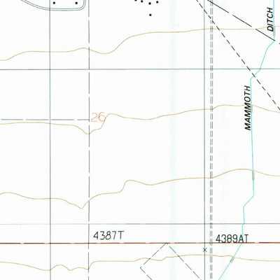 United States Geological Survey Belgrade, MT (1987, 24000-Scale) digital map