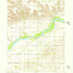 United States Geological Survey Belgrade SE, NE (1955, 24000-Scale) digital map