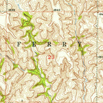 United States Geological Survey Belgrade SE, NE (1955, 24000-Scale) digital map