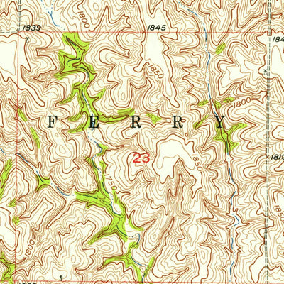 United States Geological Survey Belgrade SE, NE (1955, 24000-Scale) digital map