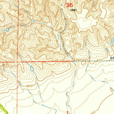 United States Geological Survey Belgrade SW, NE (1955, 24000-Scale) digital map