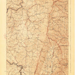 United States Geological Survey Belington, WV (1941, 62500-Scale) digital map
